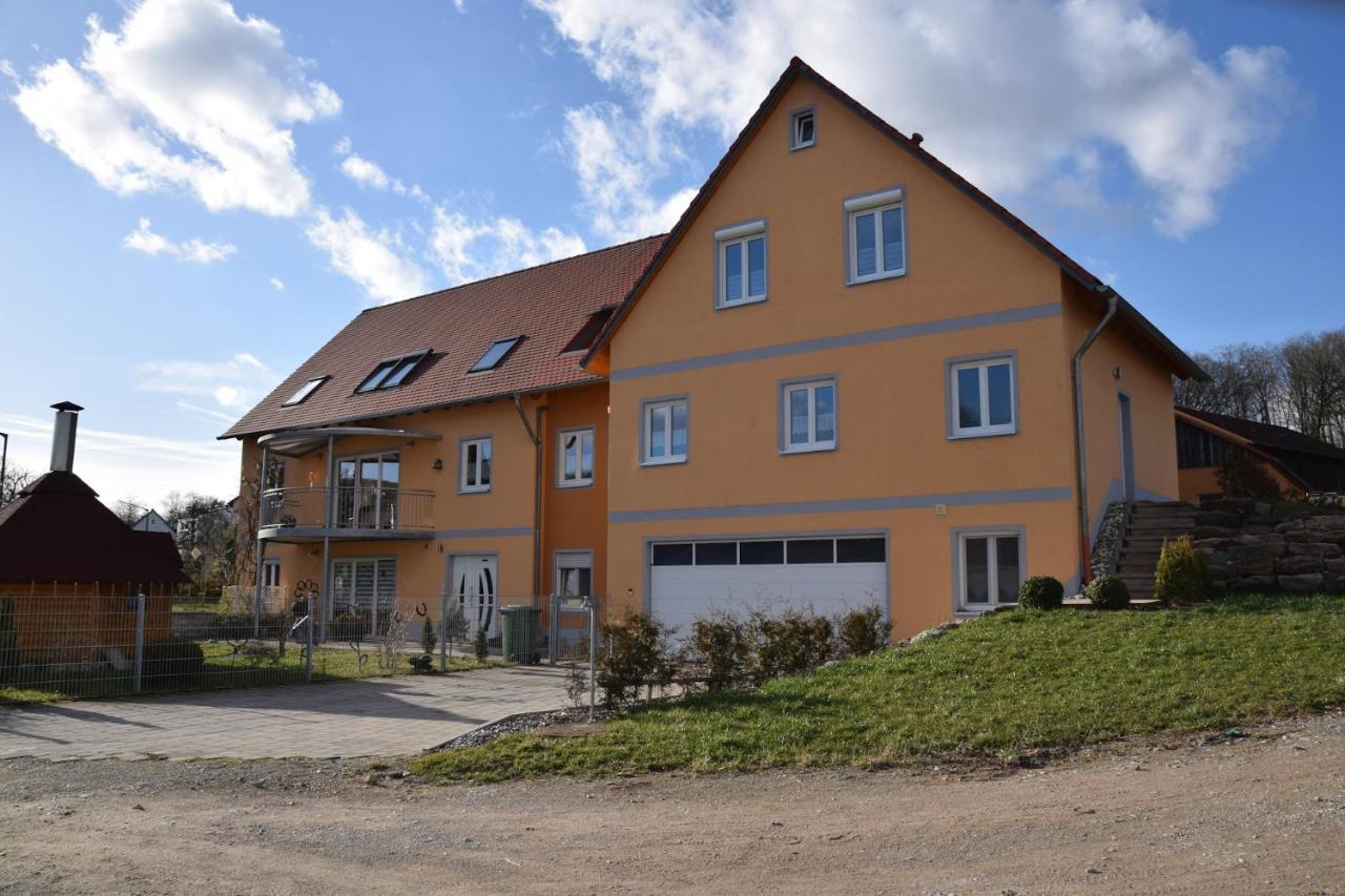 Appartamento Pferdefreunde Loberhof Weihenzell Esterno foto