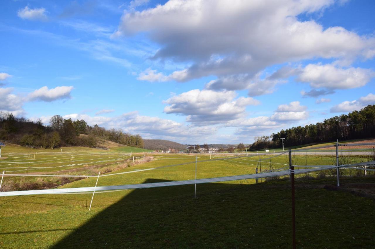 Appartamento Pferdefreunde Loberhof Weihenzell Esterno foto