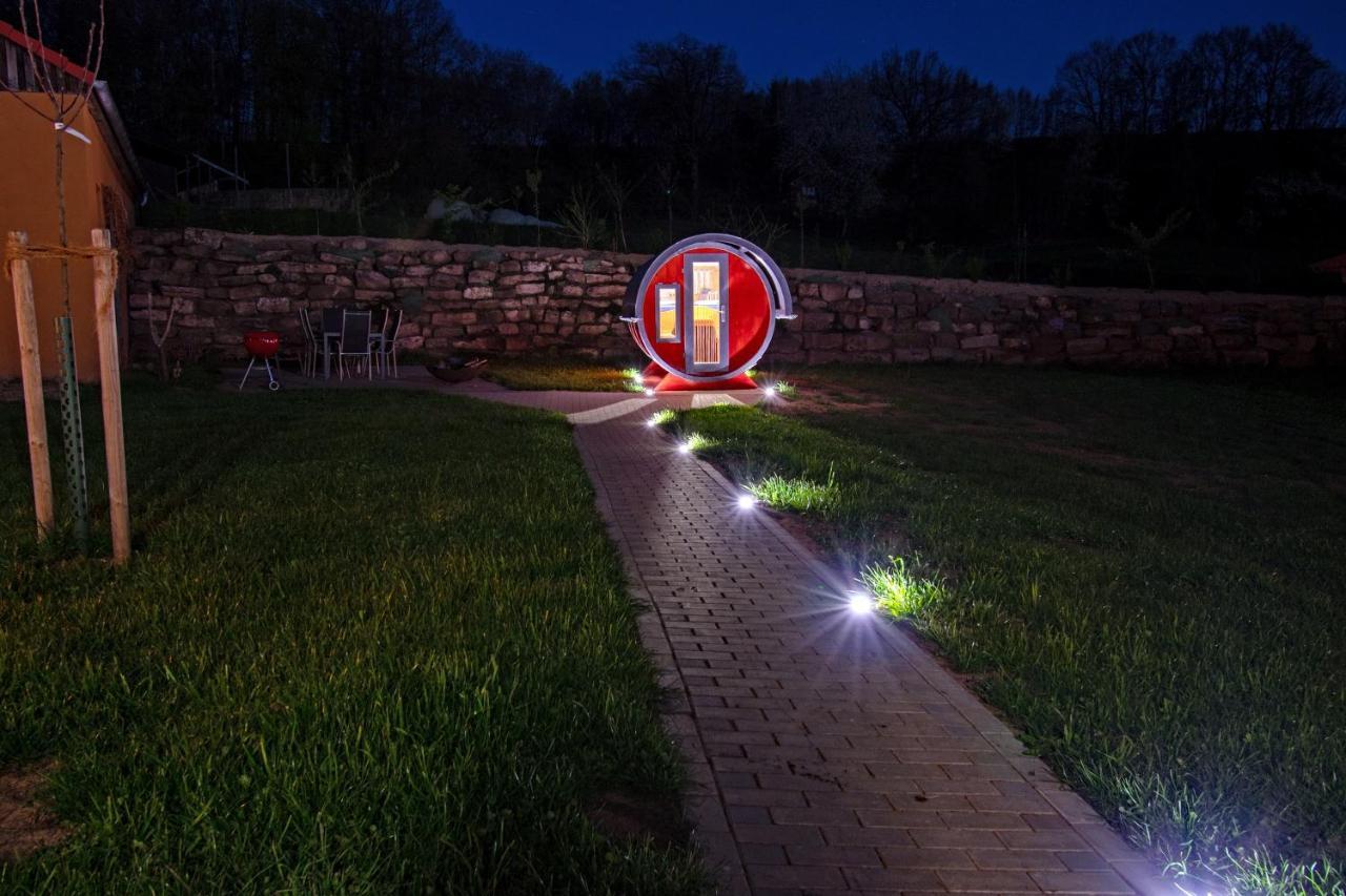 Appartamento Pferdefreunde Loberhof Weihenzell Esterno foto